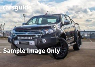 Blue 2017 Holden Colorado Crew Cab Pickup Ltz (4X4)