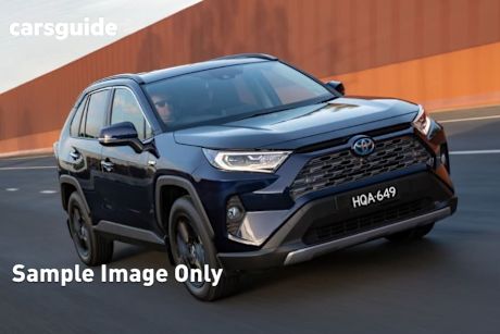 Red 2021 Toyota RAV4 Wagon Cruiser (2Wd) Hybrid