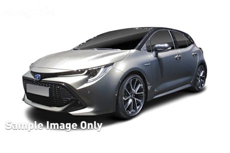 White 2020 Toyota Corolla Hatchback Ascent Sport Hybrid