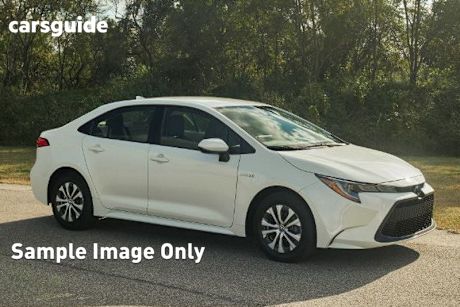 White 2020 Toyota Corolla Sedan Ascent Sport (Hybrid)