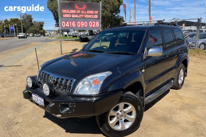Blue 2004 Toyota Landcruiser Prado Wagon Grande (4X4)