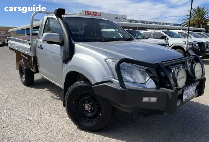 Silver 2019 Isuzu D-MAX Cab Chassis SX (4X4)