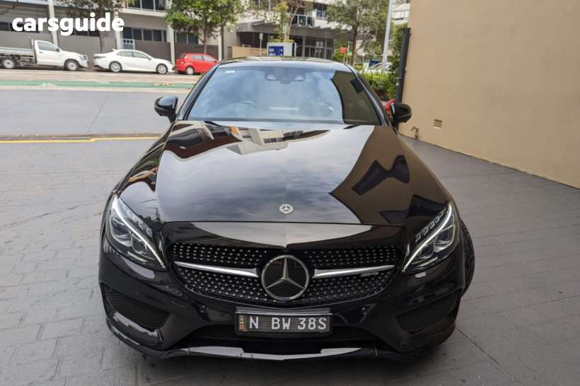Black 2017 Mercedes-Benz C43 Coupe