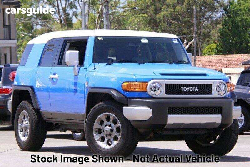 Blue 2012 Toyota FJ Cruiser Wagon
