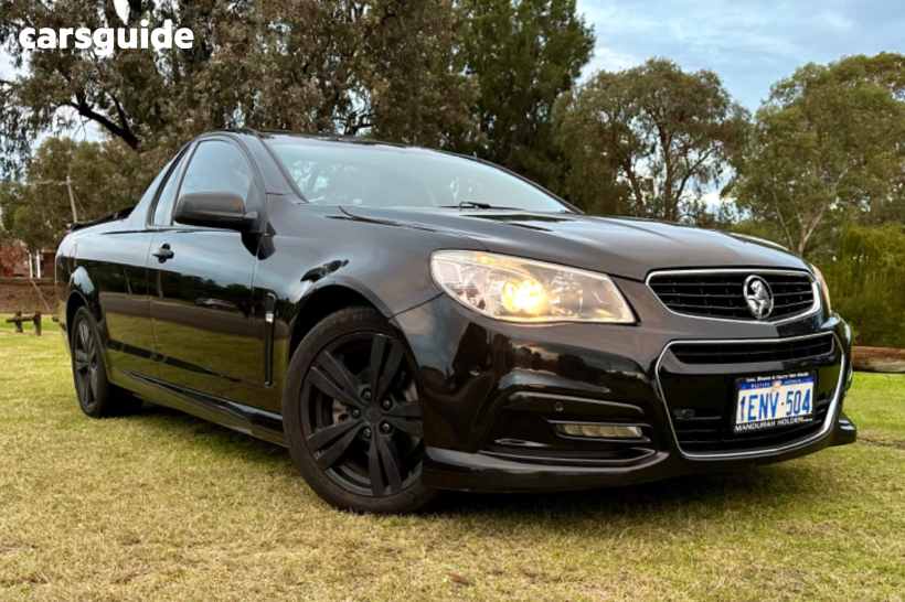 Black 2014 Holden UTE Utility SV6