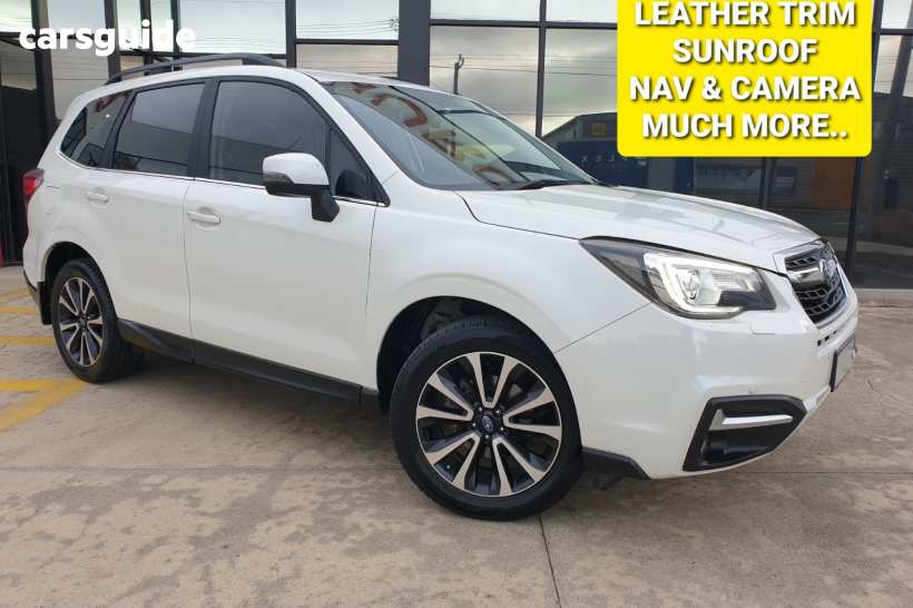 White 2016 Subaru Forester Wagon 2.5I-S