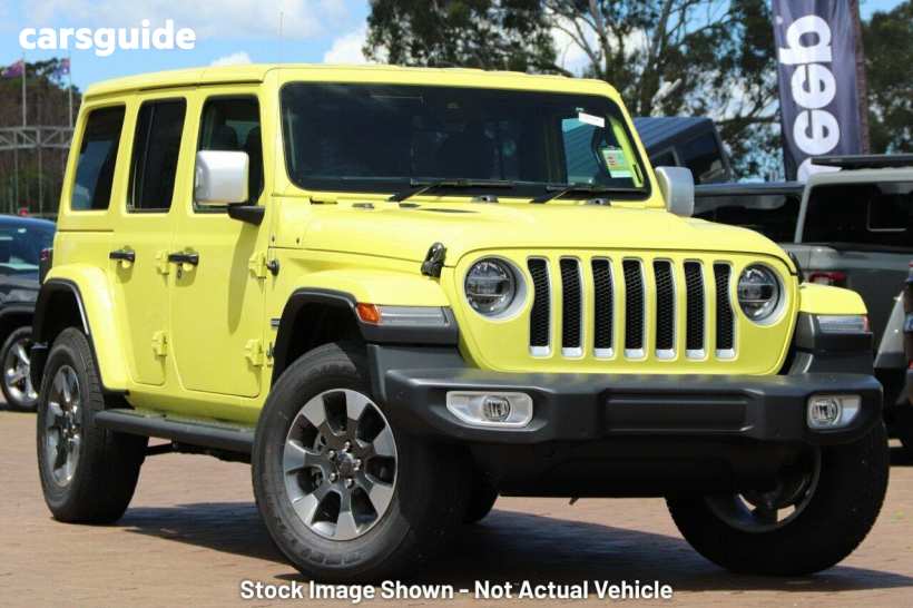 Blue 2023 Jeep Wrangler Unlimited OtherCar OVERLAND (4x4)