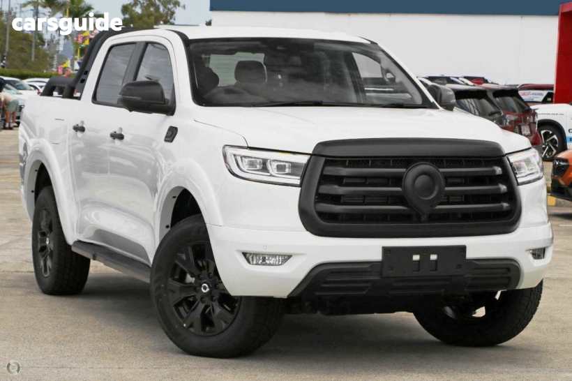 White 2024 GWM UTE Dual Cab Utility Cannon Vanta (4X4)