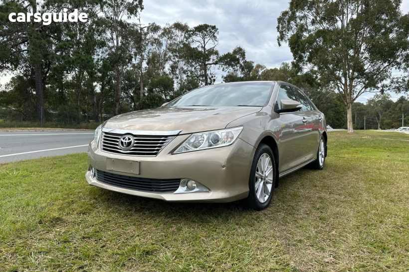 Beige 2013 Toyota Aurion Sedan Prodigy
