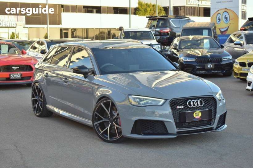 Grey 2016 Audi RS3 Hatchback Sportback Quattro