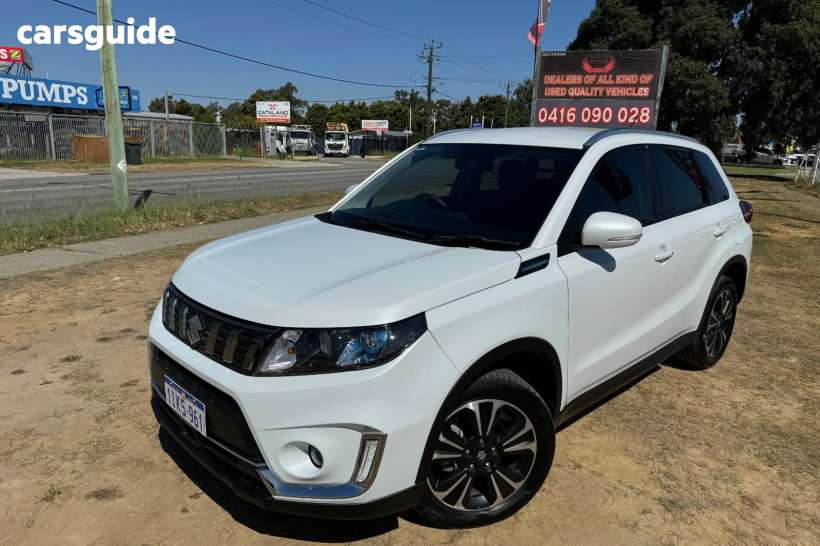 White 2022 Suzuki Vitara Wagon S-Turbo (2Wd)