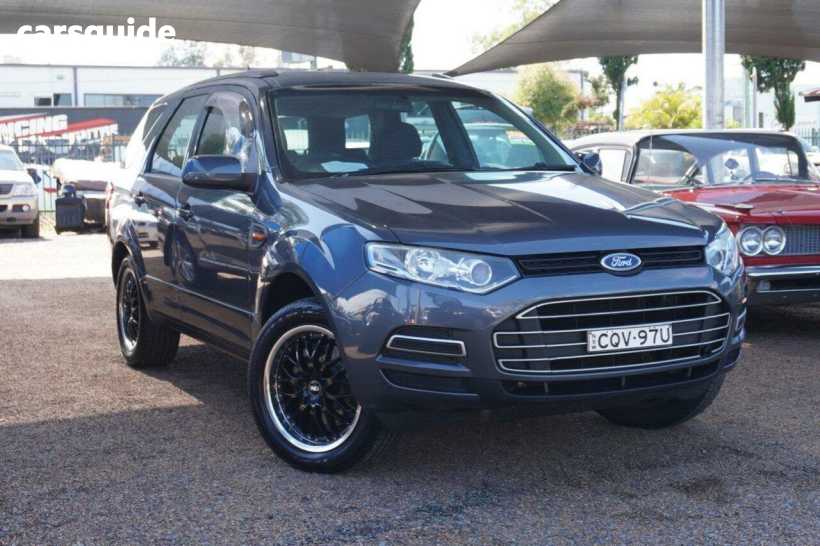 Grey 2013 Ford Territory Wagon Ts (Rwd)