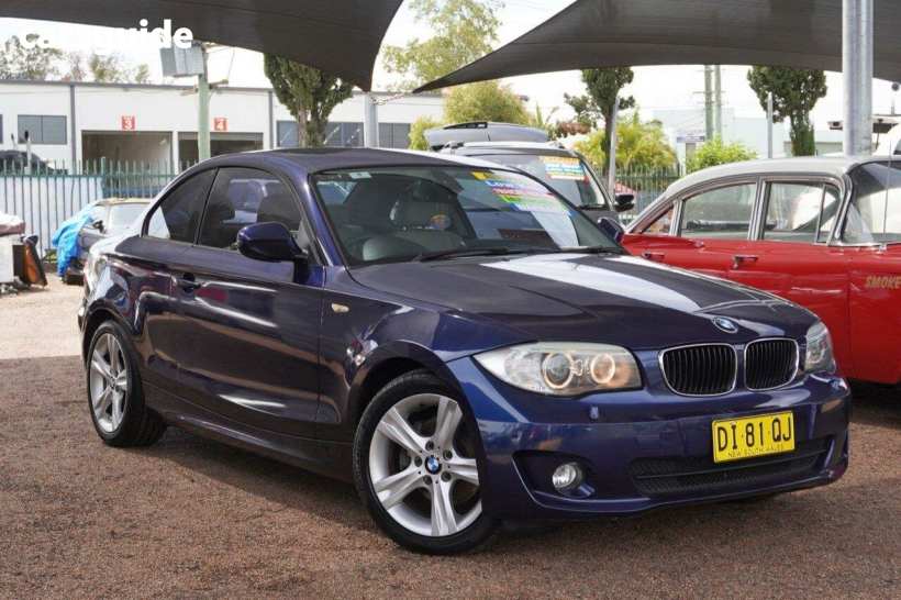 Blue 2013 BMW 120I Coupe