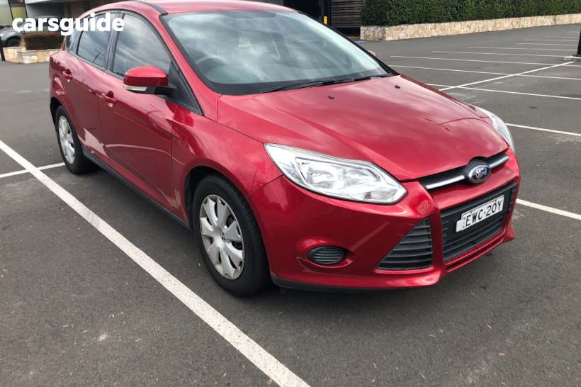 Red 2013 Ford Focus Hatchback Ambiente