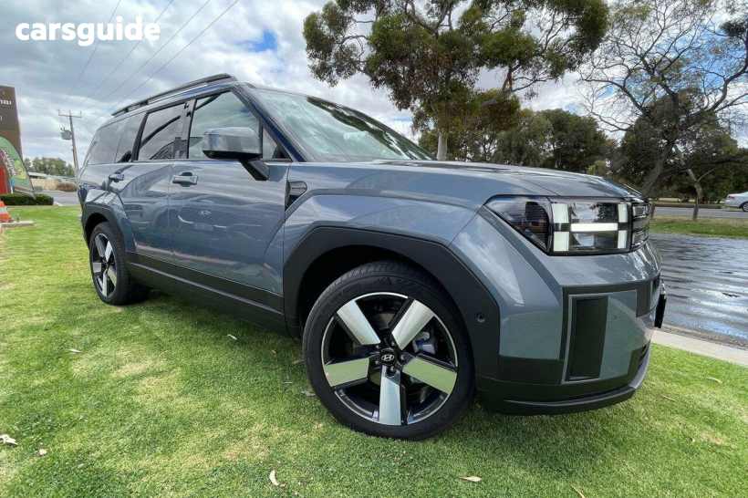Blue 2024 Hyundai Santa FE Wagon HEV (awd)