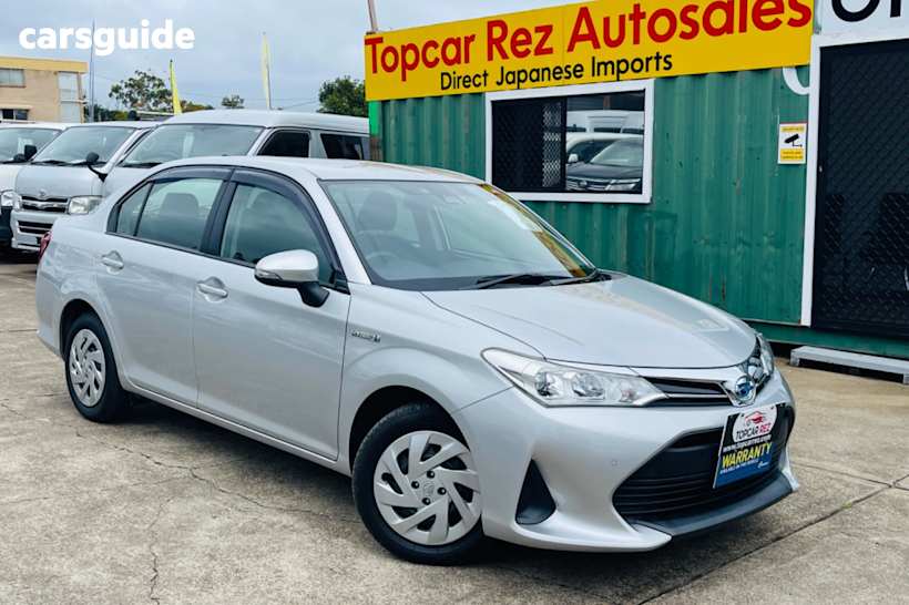 Silver 2019 Toyota Axio Sedan