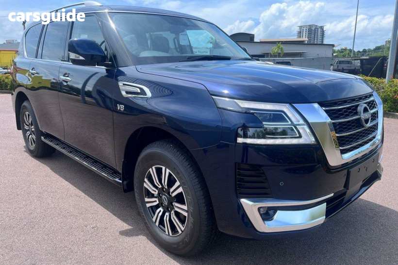 Blue 2024 Nissan Patrol Wagon TI-L (4X4)