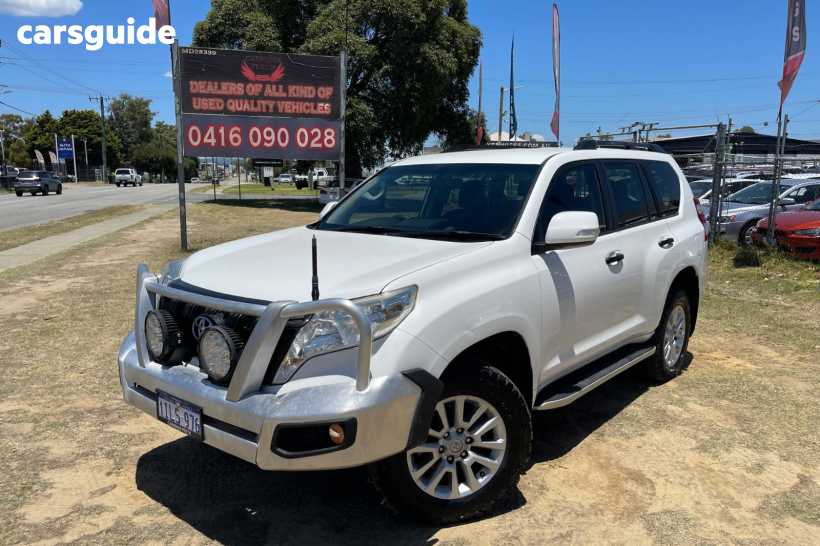 White 2017 Toyota Landcruiser Prado Wagon GXL (4X4)