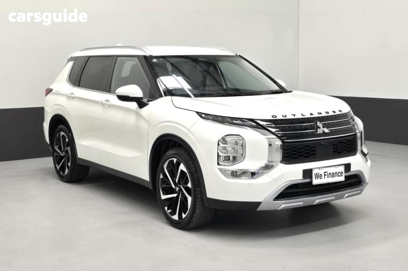White 2022 Mitsubishi Outlander Wagon Aspire 7 Seat (2Wd)