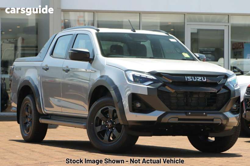 Silver 2024 Isuzu D-MAX Crew Cab Utility X-Terrain (4X4)