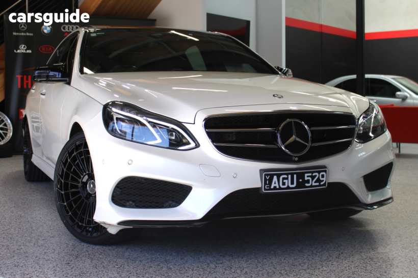 White 2015 Mercedes-Benz E250 Sedan CDI