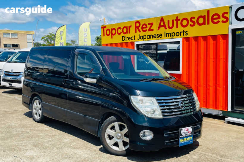 Black 2006 Nissan Elgrand Wagon -