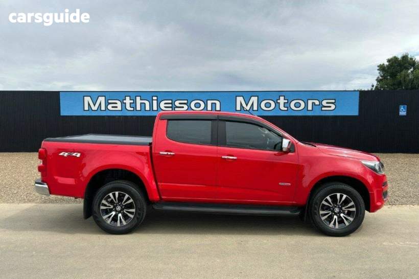 Red 2018 Holden Colorado Crew Cab Pickup LTZ (4X4)