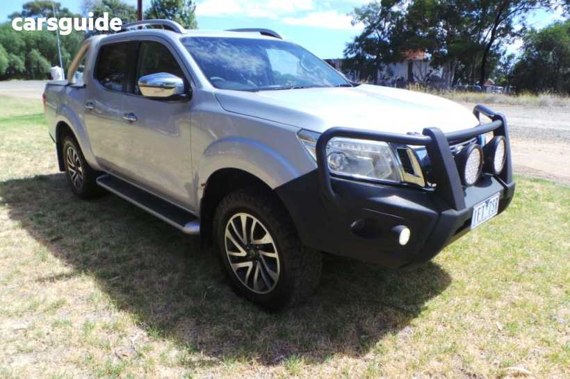Silver 2015 Nissan Navara Dual Cab Utility St-X (4X4)