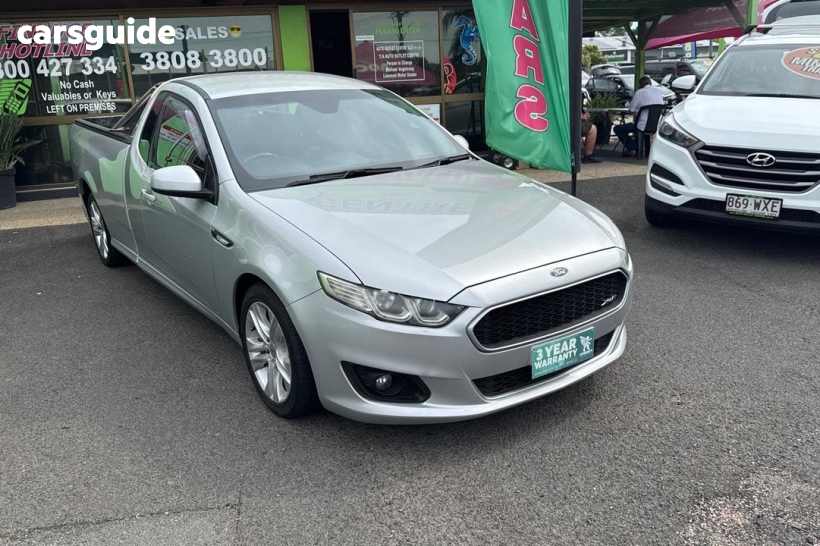 Silver 2016 Ford Falcon Utility XR6 (lpi)