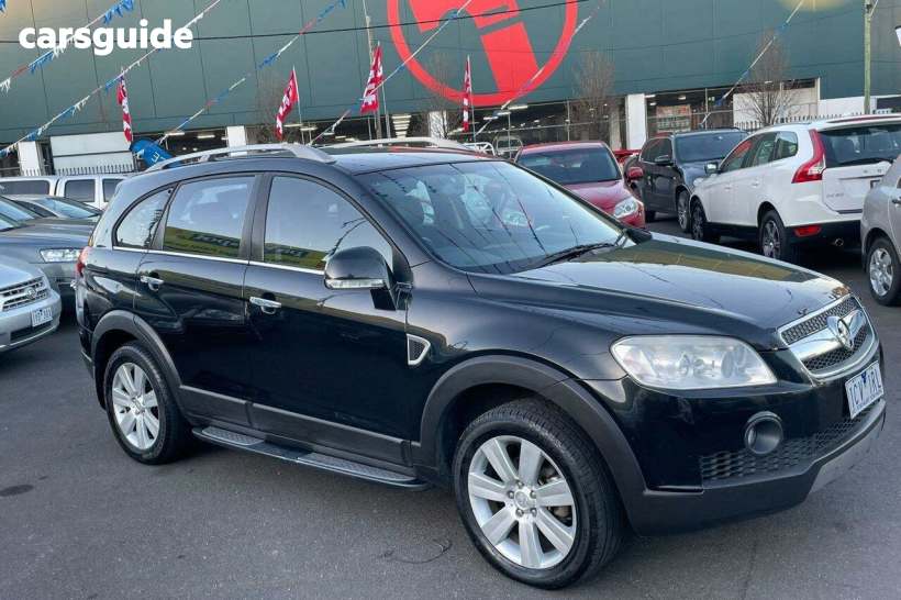Black 2009 Holden Captiva Wagon LX (4X4)