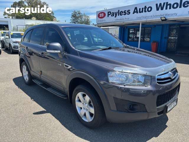 Grey 2013 Holden Captiva Wagon 7 Sx (Fwd)