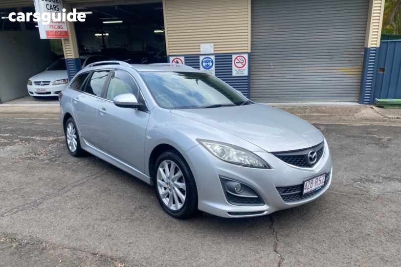 Silver 2011 Mazda 6 Wagon Classic