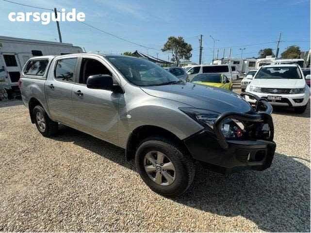 Grey 2019 Mazda BT-50 Dual Cab Chassis XT (4X4) (5YR)