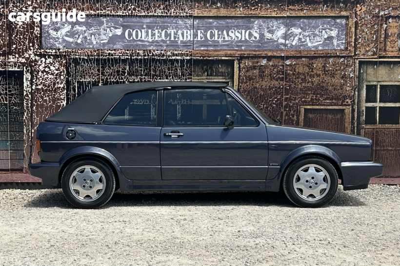 Grey 1990 Volkswagen Golf Cabriolet