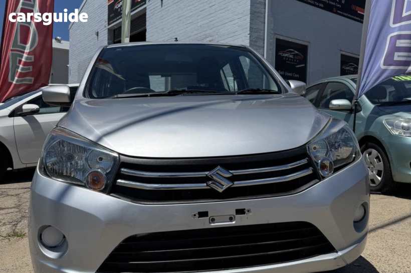 Silver 2015 Suzuki Celerio Hatchback