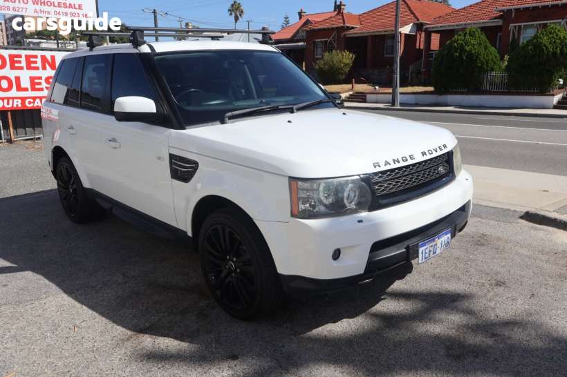 White 2012 Land Rover Range Rover Sport Wagon 3.0 SDV6
