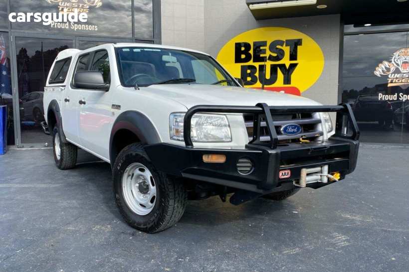 White 2007 Ford Ranger Dual Cab Pick-up XLT (4X4)