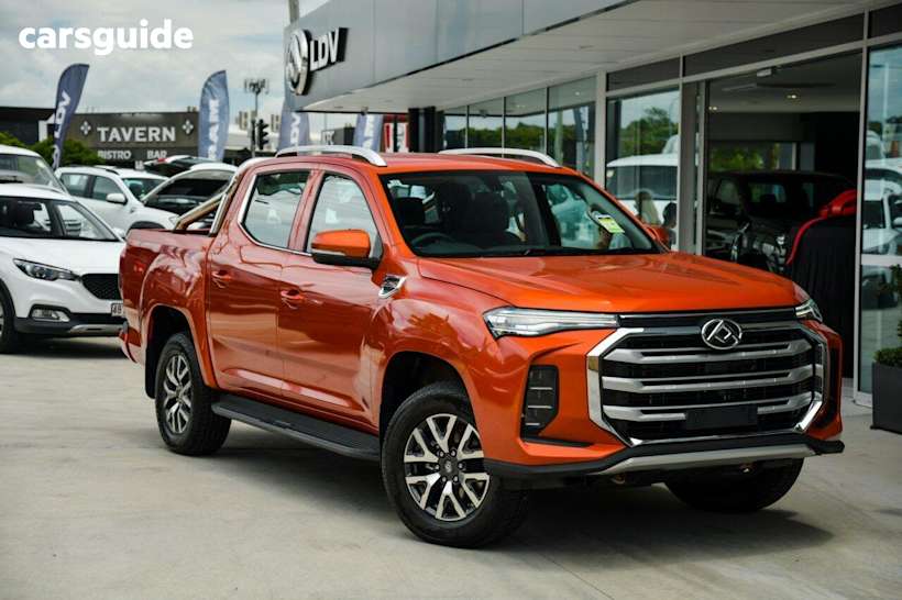 Orange 2024 LDV T60 Double Cab Utility MAX PRO (4X4)