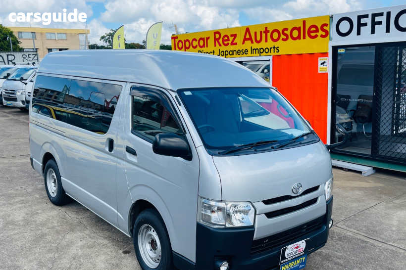 Silver 2015 Toyota HiAce Camper Commercial