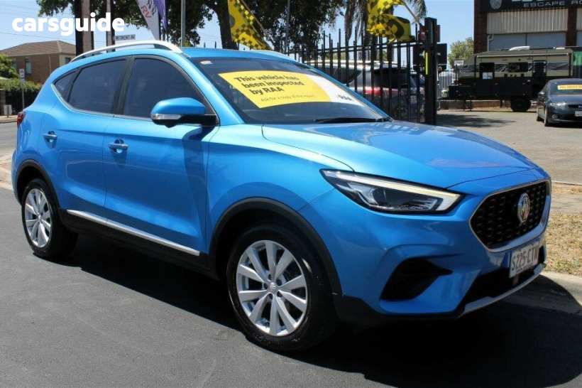 Blue 2022 MG ZST Wagon Core