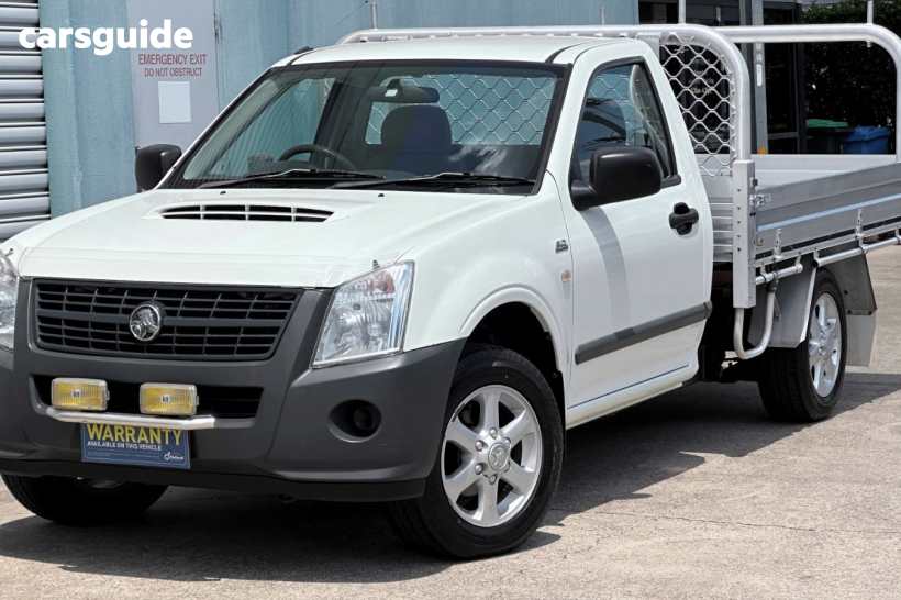 White 2007 Holden Rodeo Cab Chassis LX