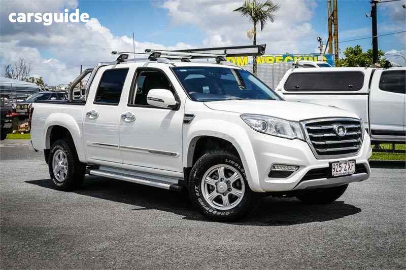 White 2020 Great Wall Steed Dual Cab Utility (4X4)