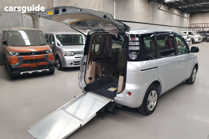 Silver 2010 Toyota Noah Wagon