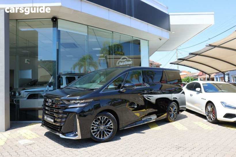 Black 2024 Toyota Vellfire OtherCar