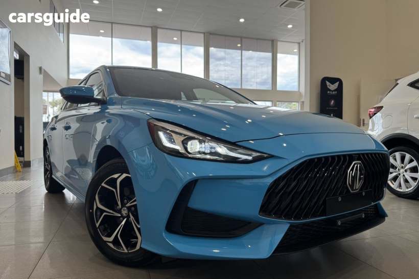 Blue 2024 MG MG5 Sedan Vibe