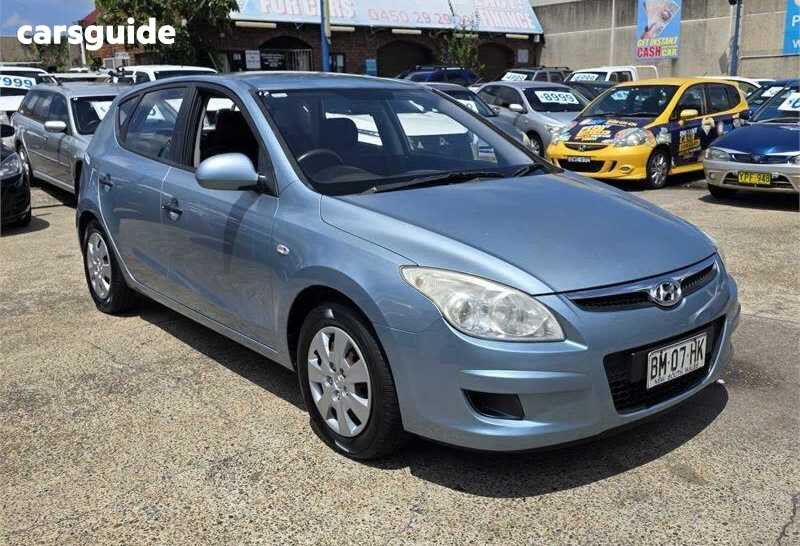 Blue 2009 Hyundai I30 Hatchback SX