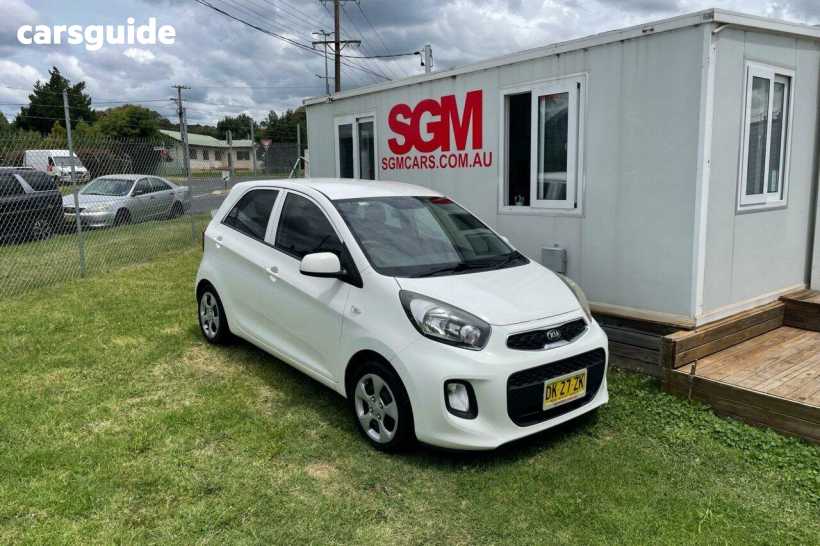 White 2016 Kia Picanto Hatch Si TA MY17