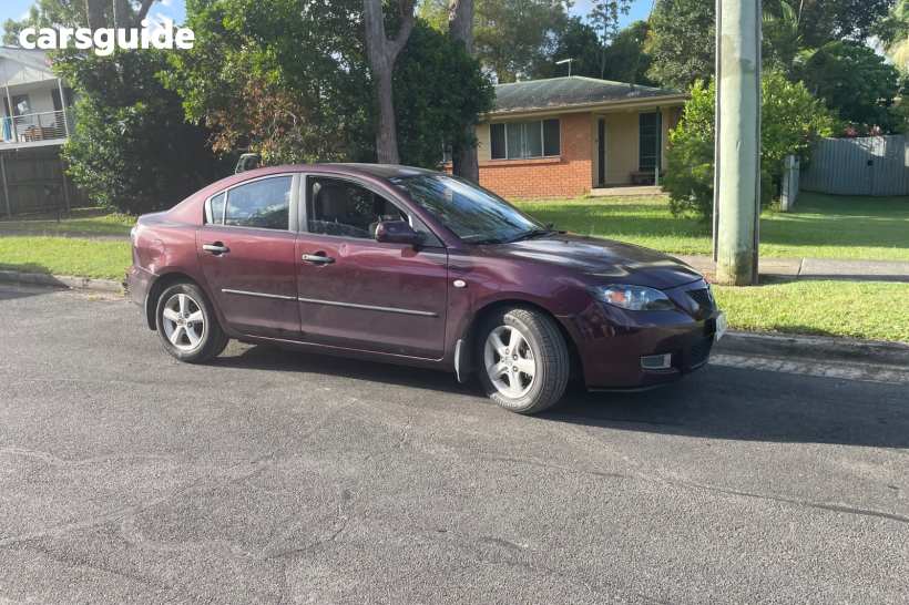 Purple 2007 Mazda 3 Sedan NEO