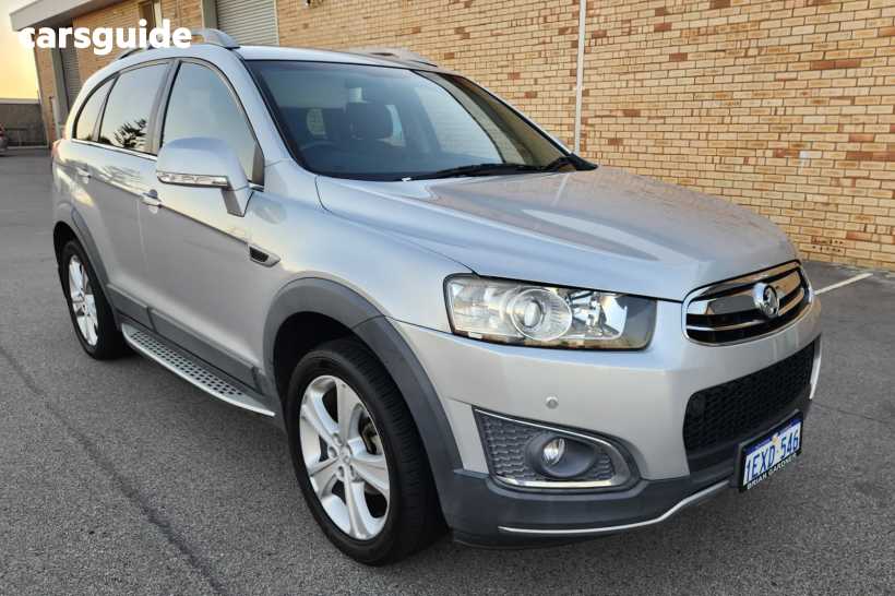 Silver 2015 Holden Captiva Wagon 7 Ltz (4X4)