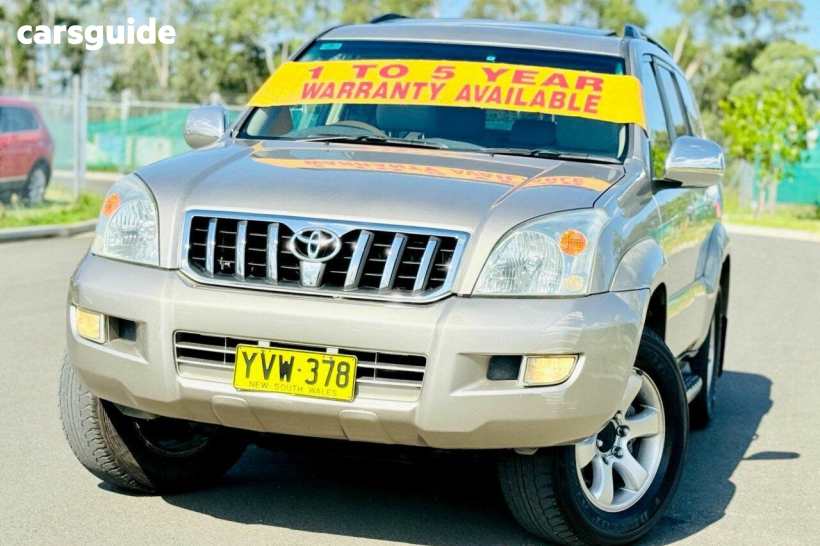 Gold 2003 Toyota Landcruiser Prado Wagon Grande (4X4)